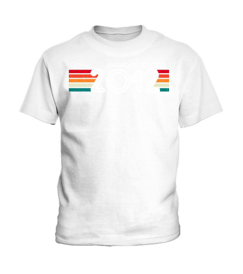 Awesome Since 2012 11th Birthday Gifts 11 Years Kids T-Shirt