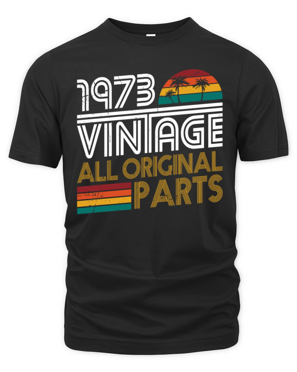 50th birthday vintage 1973 born in 1973 Organic Unisex T-shirt