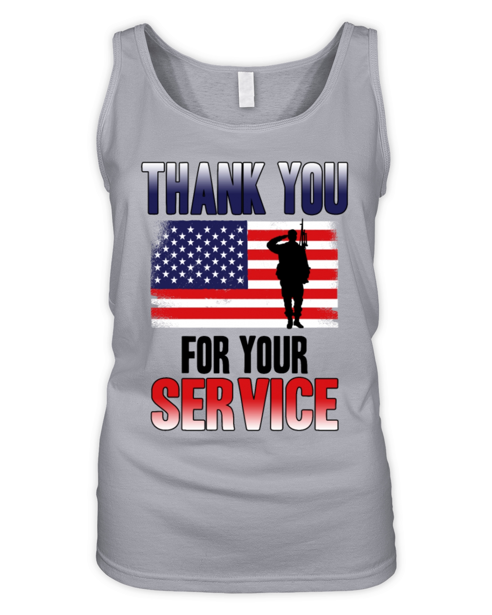 Veterans Day Thank You For Your Service Organic Women's Tank Top