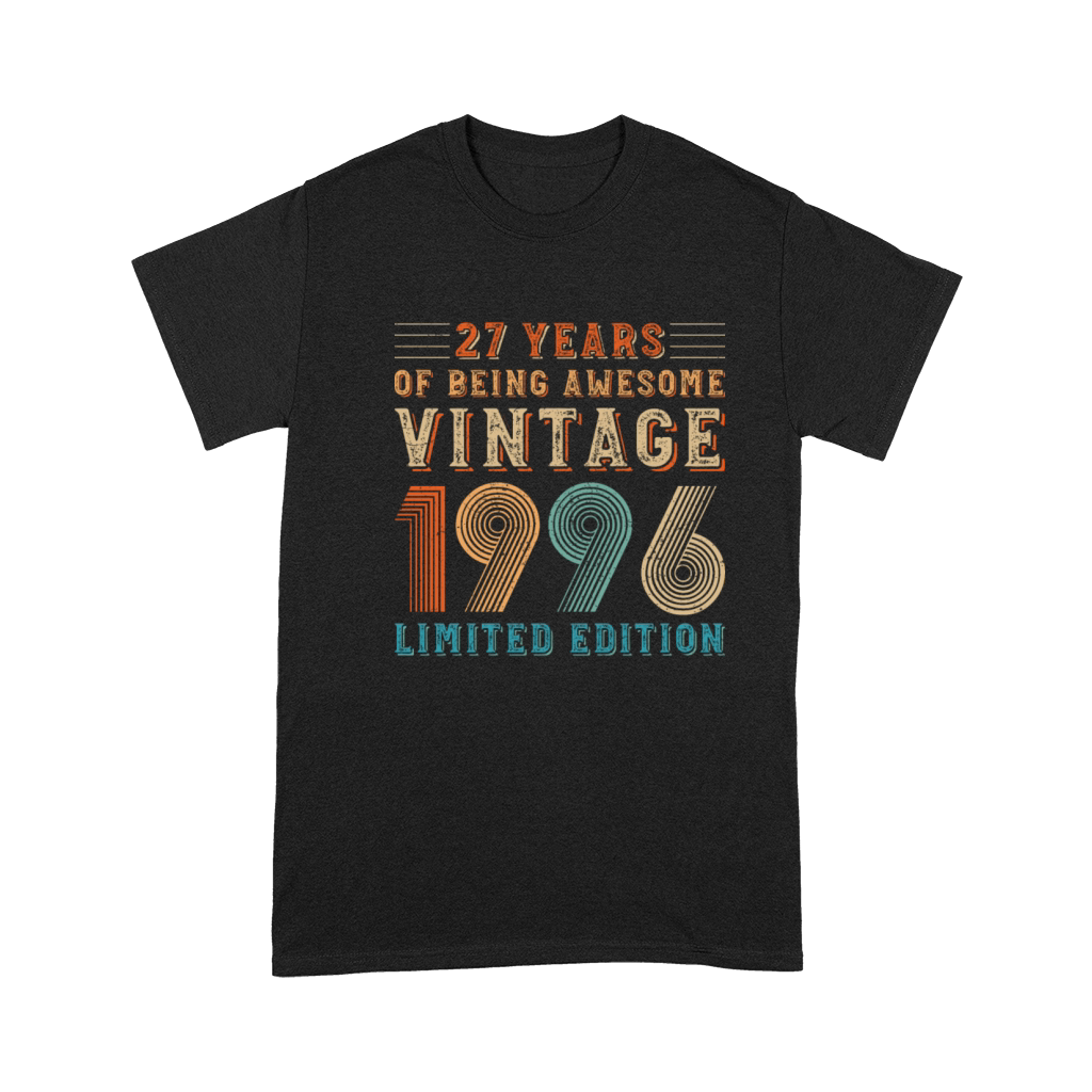 27 years of being awesome vintage 1996 limited edi Premium T-shirt