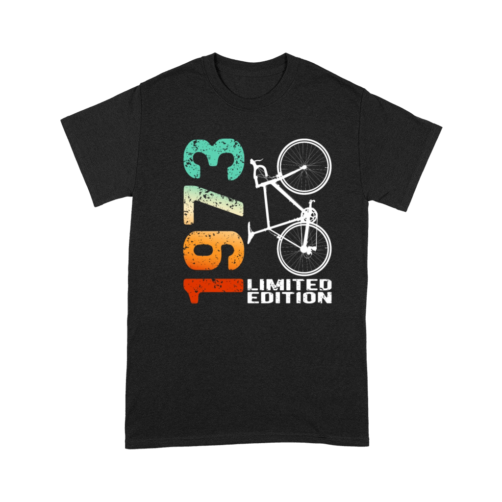 50 Birthday 1973 Vintage Retro Bicycle Cyclist Premium T-shirt