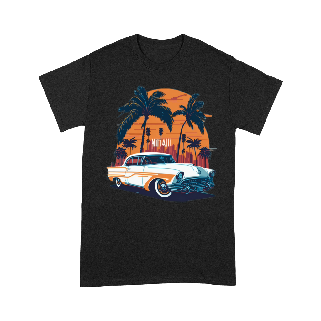 A beautiful classic car on Miami Street Premium T-shirt