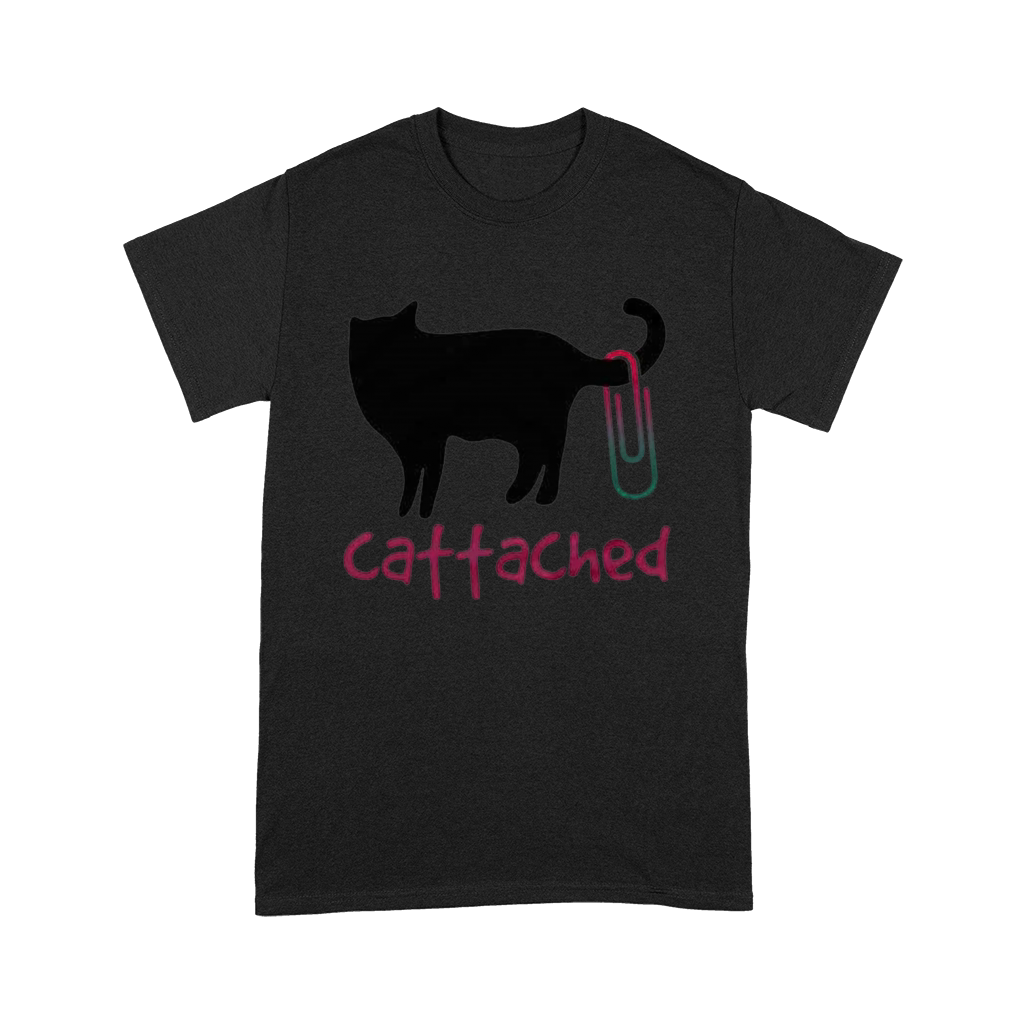 Cattached Cat Lover Pet Premium T-shirt