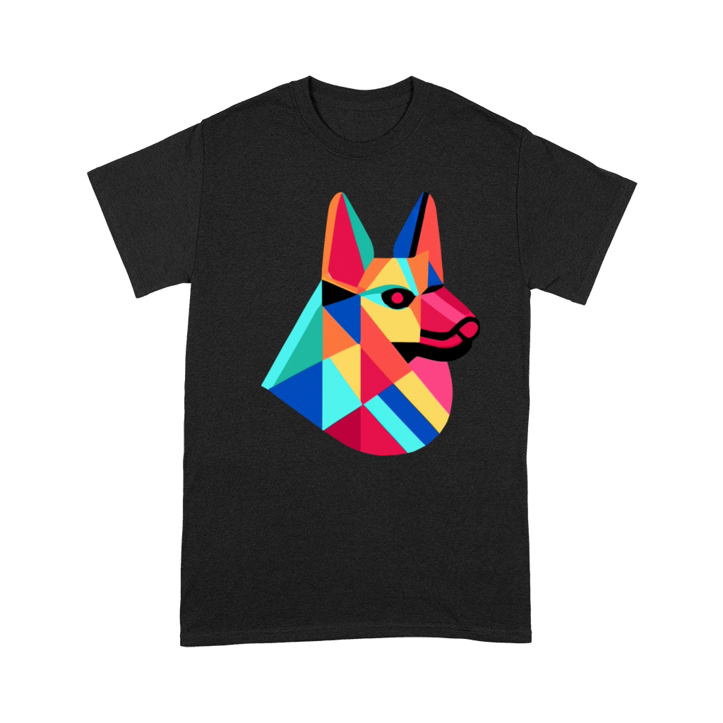 German Shepherd Pop Art Dog Owner Vintage Men Premium T-shirt