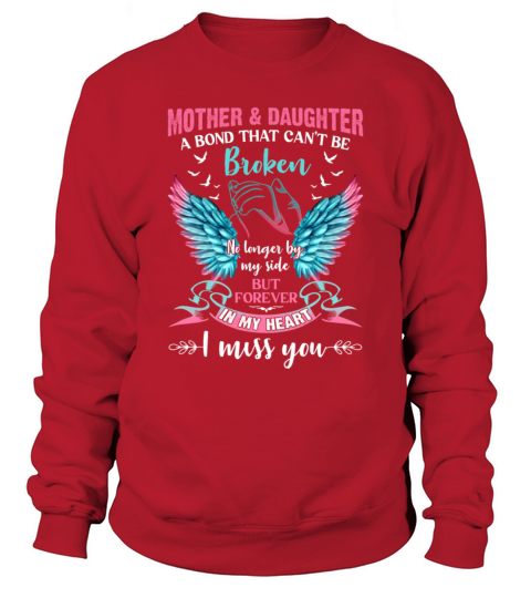 Mother And Daughter A Bond Cant Be Broken Mother Sweatshirt Unisex