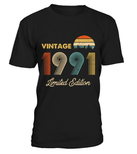 Vintage 1991 Made In 1991 31St Birthday 31 Years O T-Shirt Unisex
