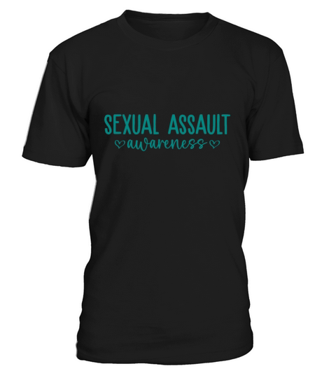 We Wear Teal Leopard Rainbow Sexual Assault Awaren T-Shirt Unisex