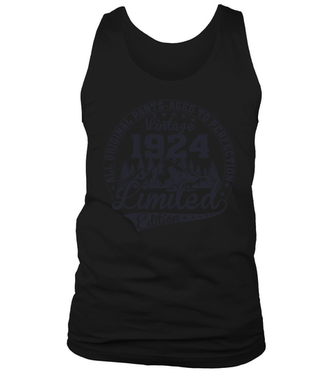 1924 Birthday vintage vintage sloth gift Tank Top Unisex