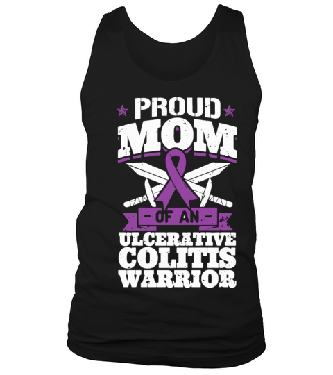 Proud Mom Of An Ulcerative Colitis Warrior Tank Top Unisex