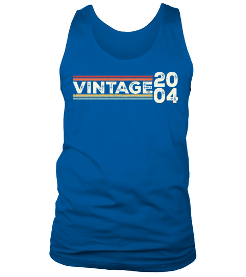 Vintage 2004 Gifts Legend for 19 Years Old - 19th Tank Top Unisex