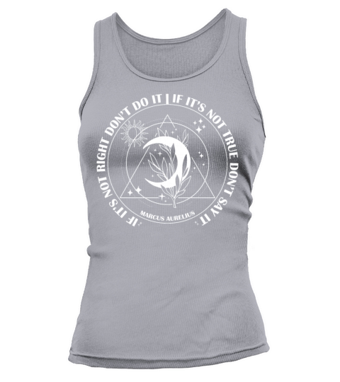 Esoteric Marcus Aurelius Stoic Philosophy Quote Mo Tank top Woman