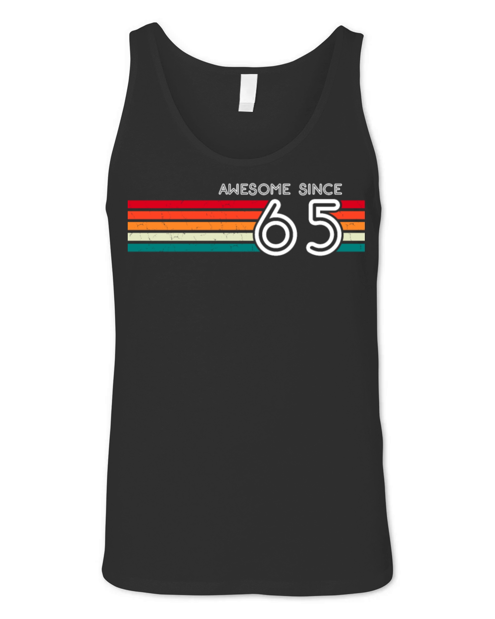 Awesome Since 1965 58th Birthday Gifts 58 Years Unisex Jersey Tank