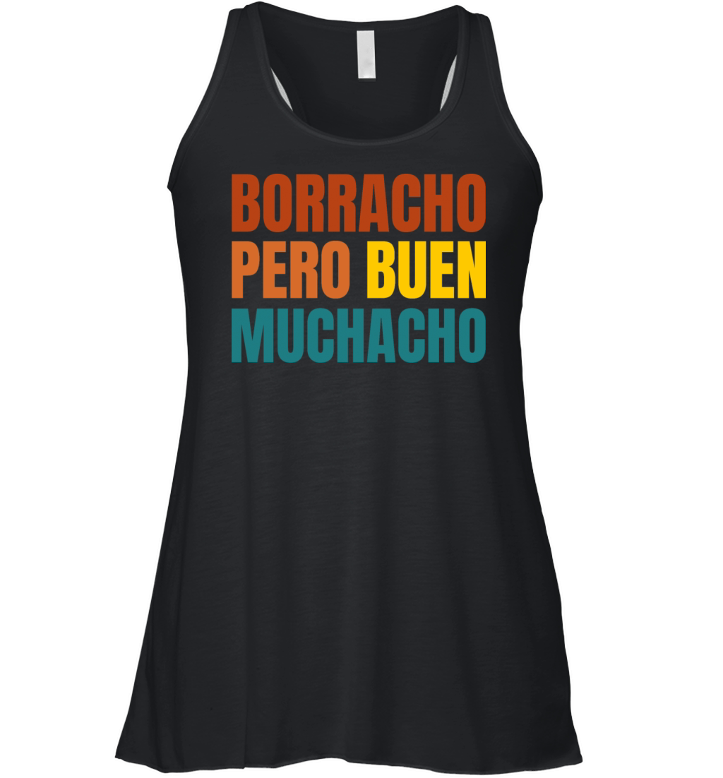 Borracho Preo Buen Muchacho Women's Flowy Tank Top