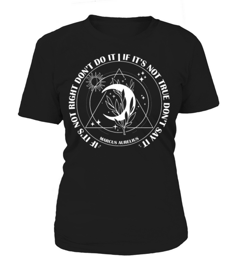 Esoteric Marcus Aurelius Stoic Philosophy Quote Mo Women's T-Shirt