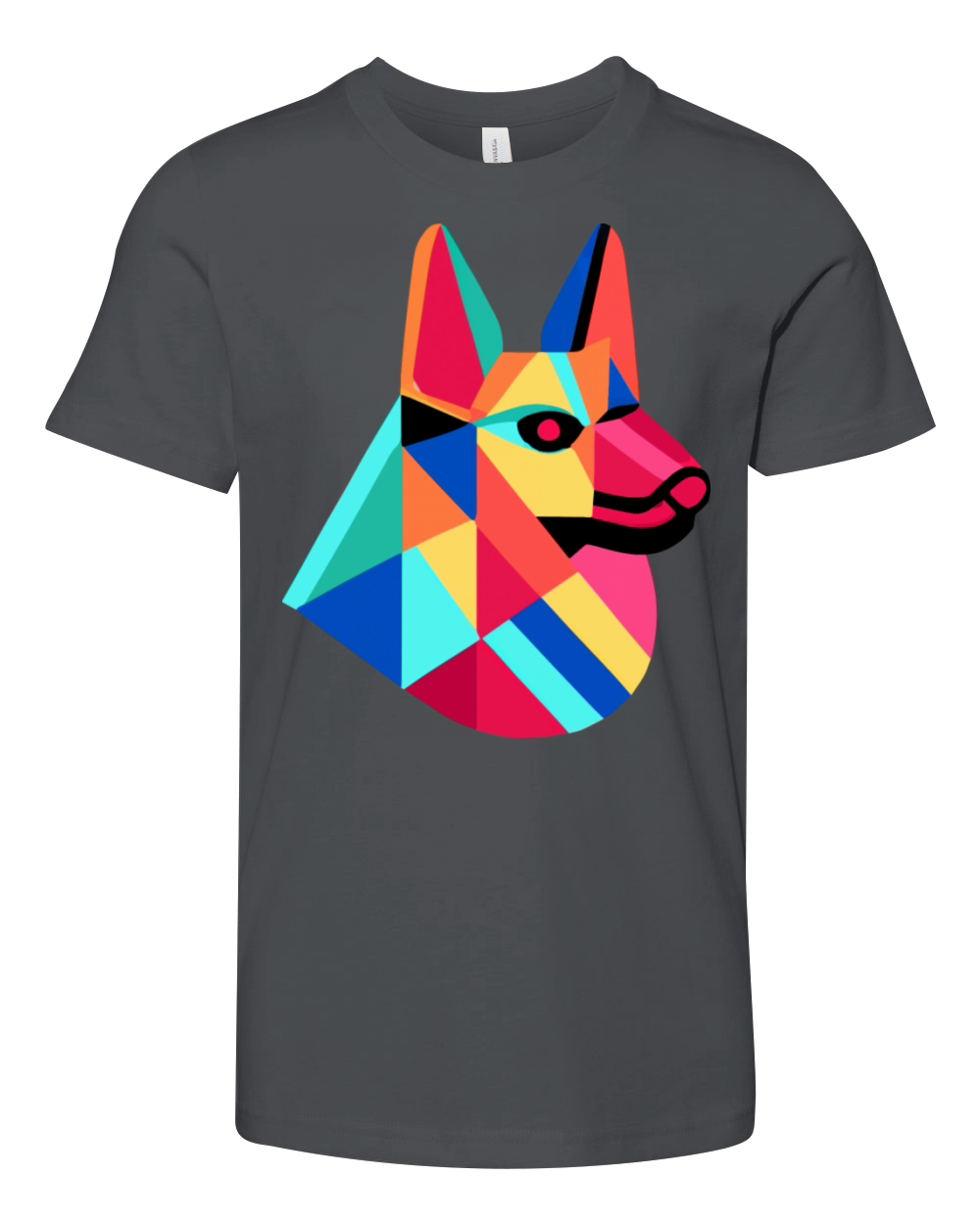 German Shepherd Pop Art Dog Owner Vintage Men Youth Unisex Jersey Tee
