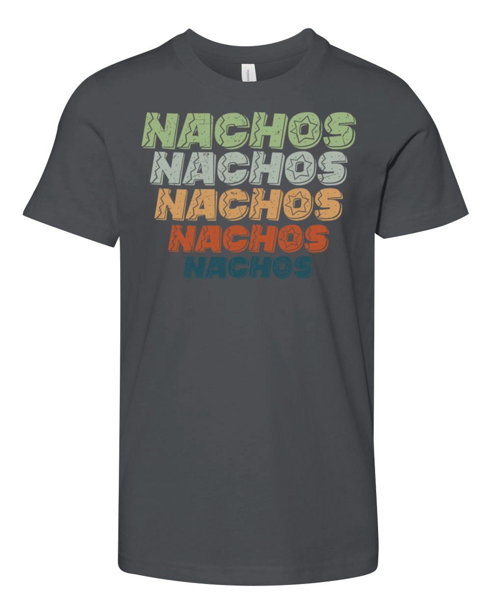 Nachos Vintage Distressed Youth Unisex Jersey Tee