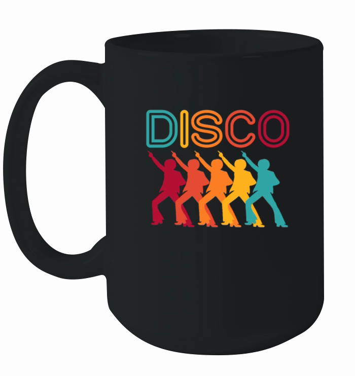 Disco Retro Vintage Ceramic Mug