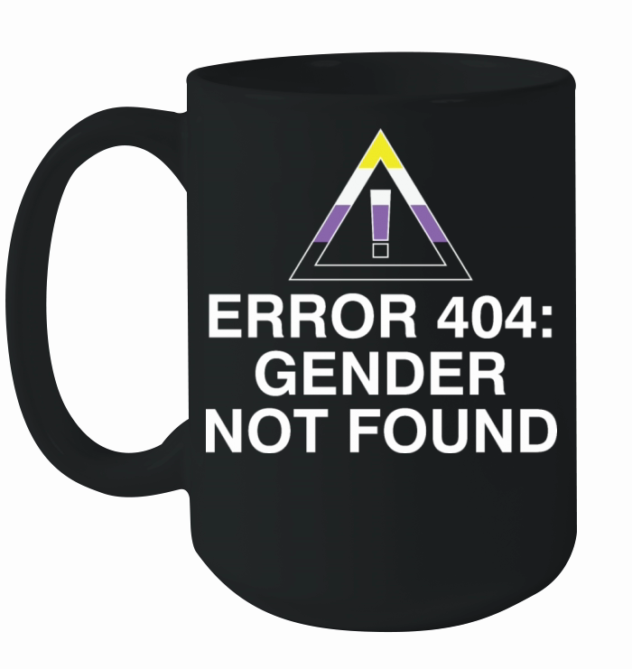 Error 404 Gender Not Found Ceramic Mug