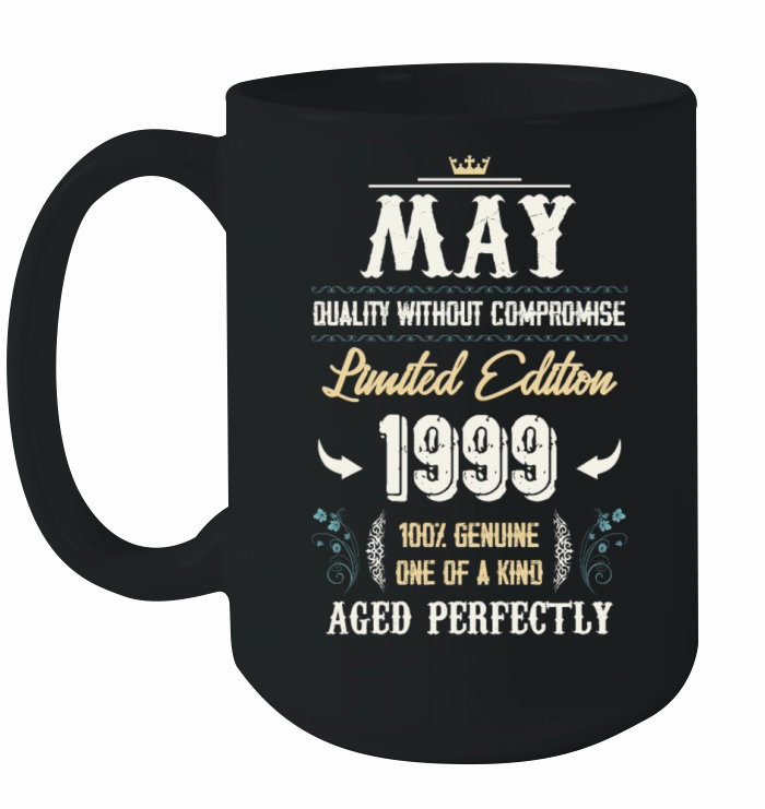May 1999 Vintage Birthday Present Ceramic Mug