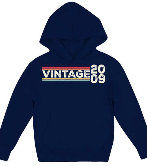 Vintage 2009 Gifts Legend for 14 Years Old - 14th Kids Hoodie