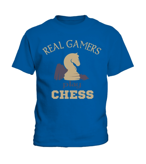 Vintage Chess Pieces Knight Chess Saying Gamer Kids T-Shirt