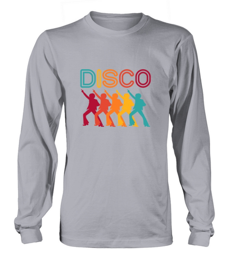 Disco Retro Vintage Long sleeved Unisex