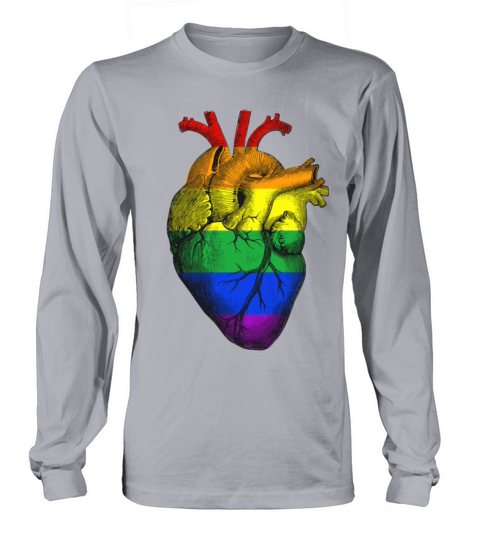 Pride heart Long sleeved Unisex