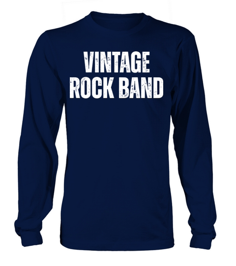 Vintage Rock Band Long sleeved Unisex