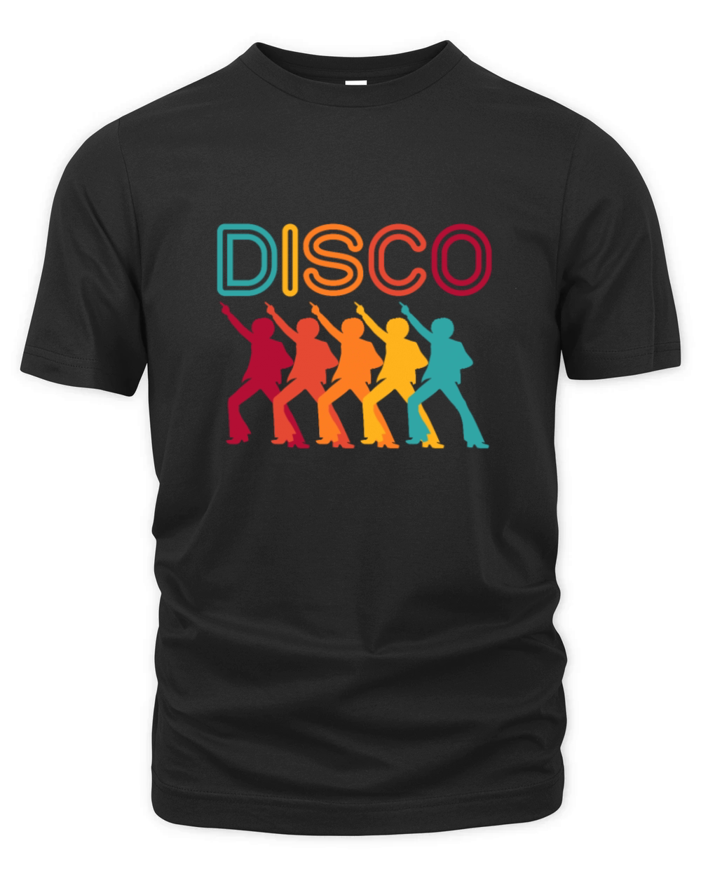 Disco Retro Vintage Organic Unisex T-shirt