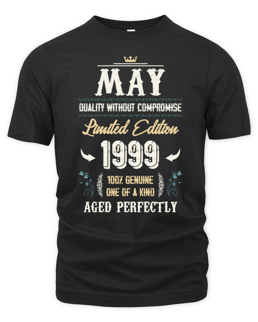 May 1999 Vintage Birthday Present Organic Unisex T-shirt
