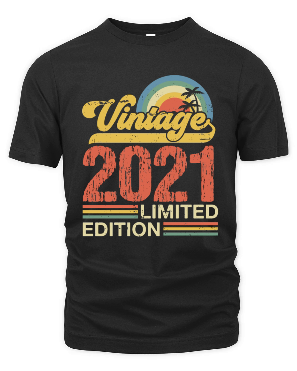 Retro Vintage 2021 Limited Edition Organic Unisex T-shirt