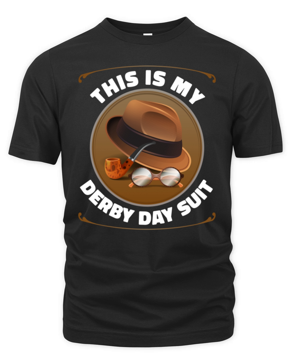 This Is My Derby Suit Horse Race Organic Unisex T-shirt