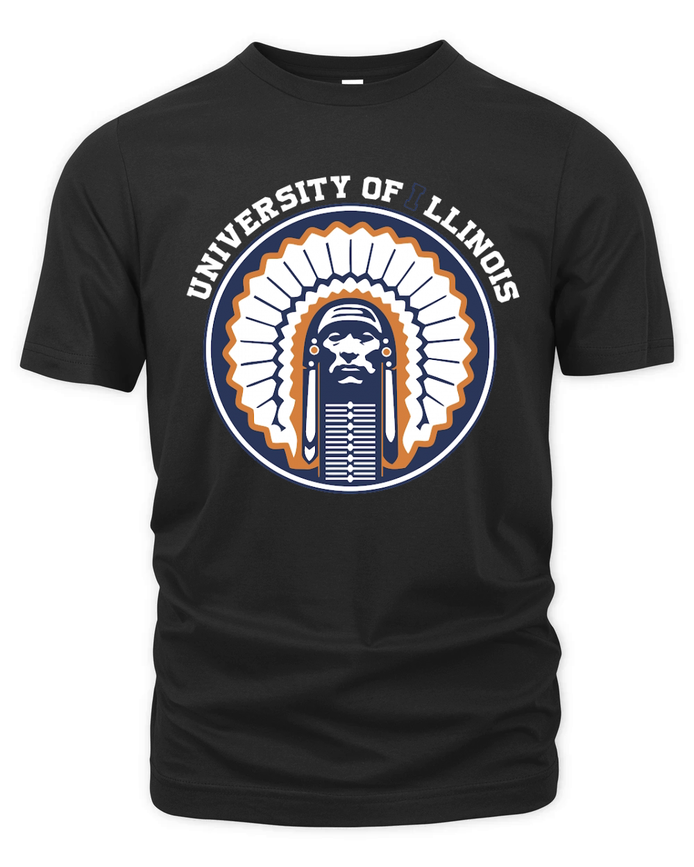U Of I Illinois Chief Organic Unisex T-shirt