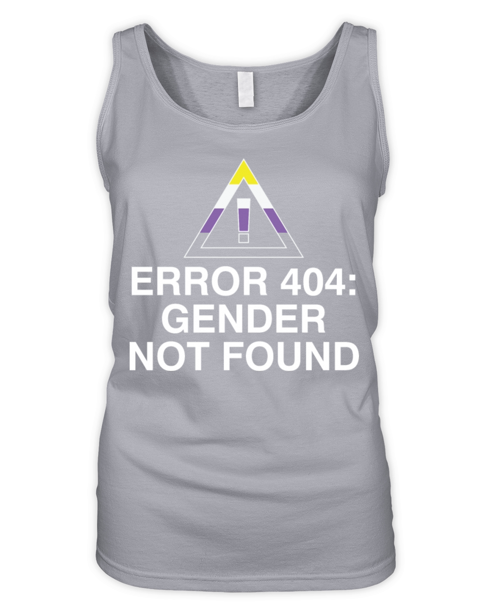 Error 404 Gender Not Found Organic Women's Tank Top