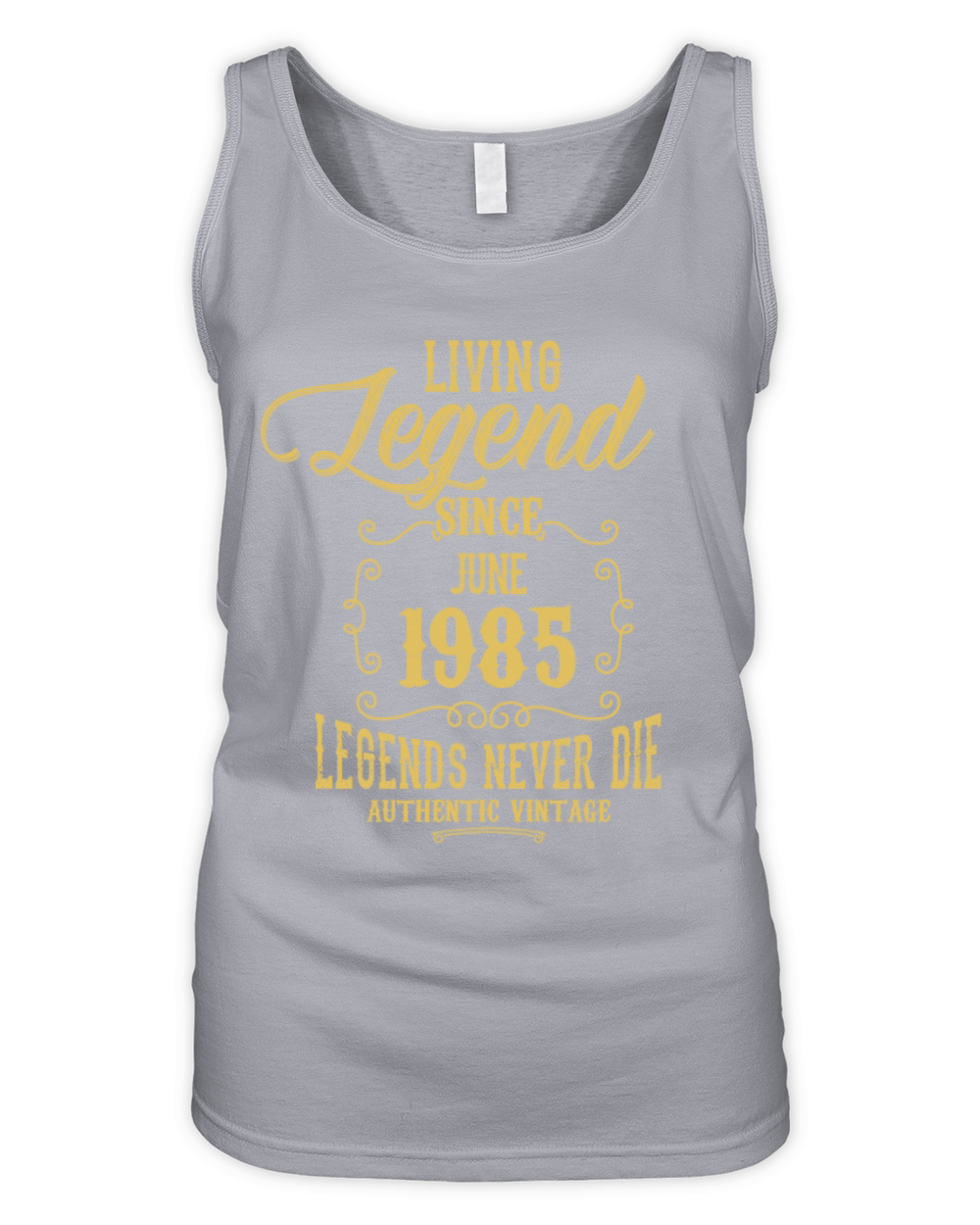 Living Legend since June 1972 Organic Women's Tank Top
