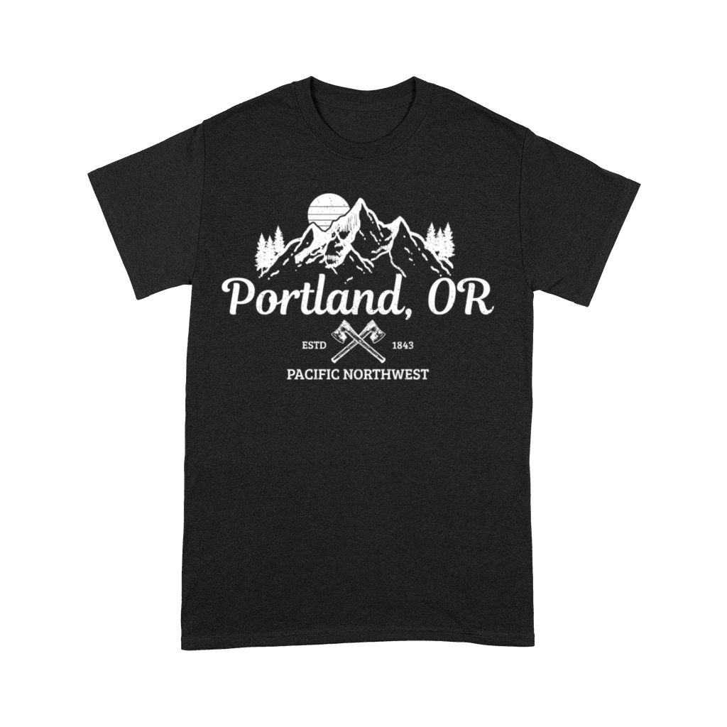Portland Oregon PNW Pacific Northwest Vintage Premium T-shirt