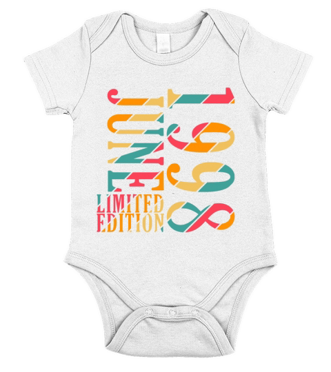 June 1998 vintage birthday gift 25 years Short Sleeve Baby One-Piece