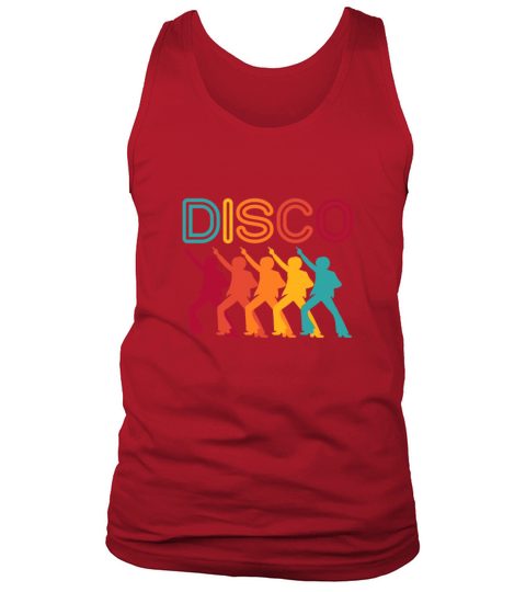 Disco Retro Vintage Tank Top Unisex