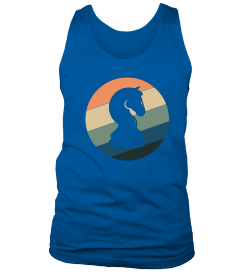 Vintage Knight Chess Pieces Chess Player Fan Tank Top Unisex