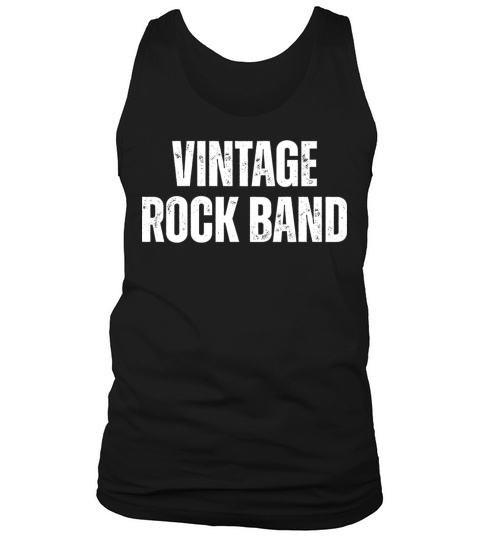 Vintage Rock Band Tank Top Unisex