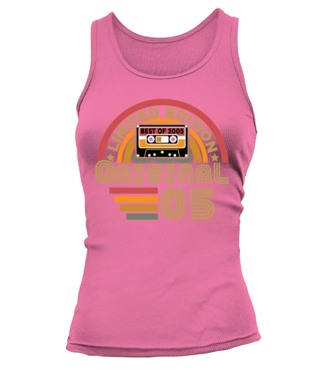 Best Of 2005 Original Vintage Birthday Gift 2005 Tank top Woman