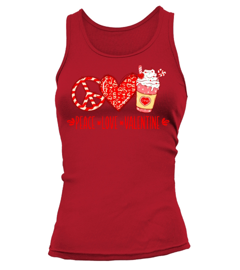 Peace Love Valentine Tank top Woman