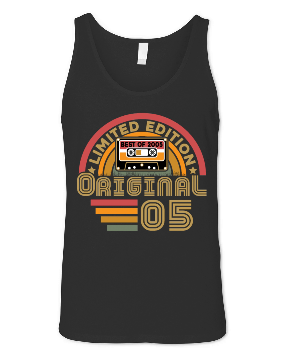 Best Of 2005 Original Vintage Birthday Gift 2005 Unisex Jersey Tank