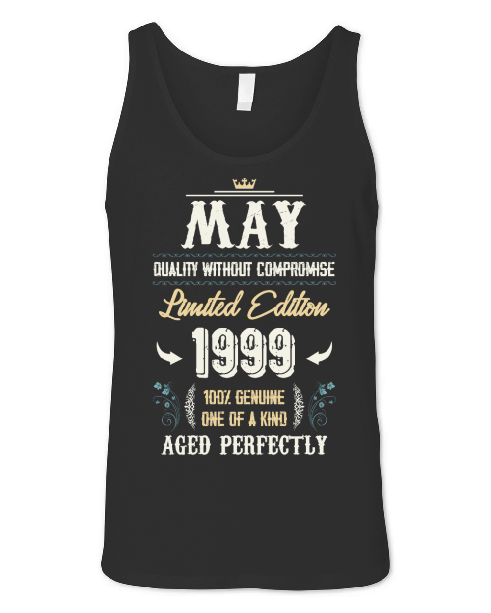 May 1999 Vintage Birthday Present Unisex Jersey Tank