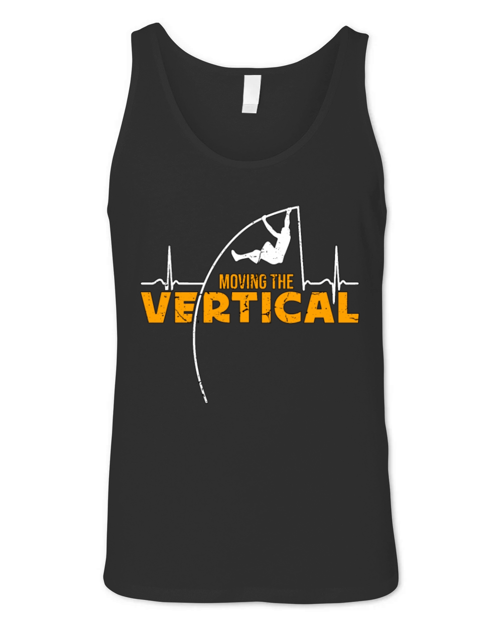 Pole Vault Moving The Vertical Track And Field Unisex Jersey Tank