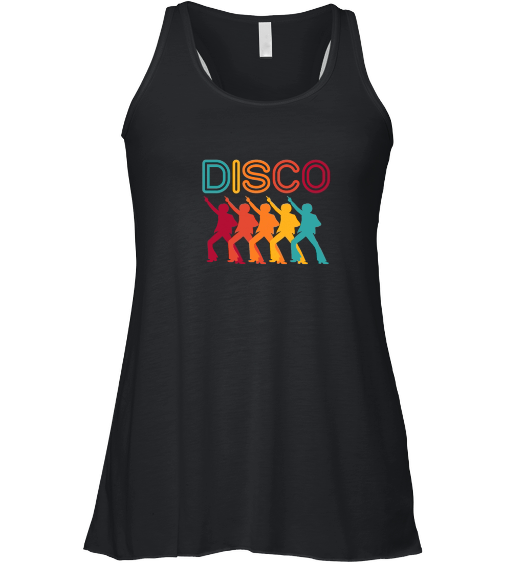 Disco Retro Vintage Women's Flowy Tank Top