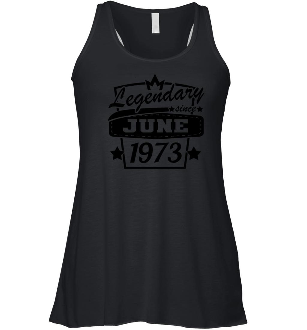 Vintage 1973 Birthday Sayings Women's Flowy Tank Top
