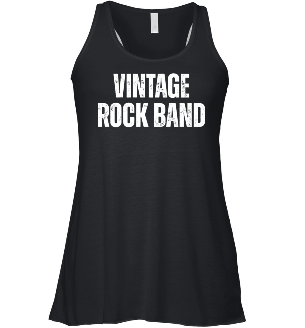 Vintage Rock Band Women's Flowy Tank Top