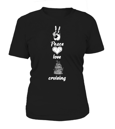 peac love cruising Women's T-Shirt