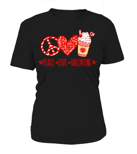 Peace Love Valentine Women's T-Shirt